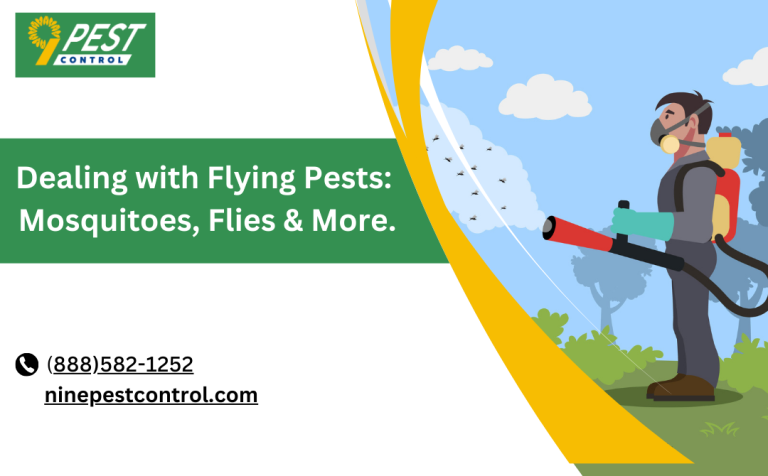 Dealing with Flying Pests Mosquitoes, Flies & More.